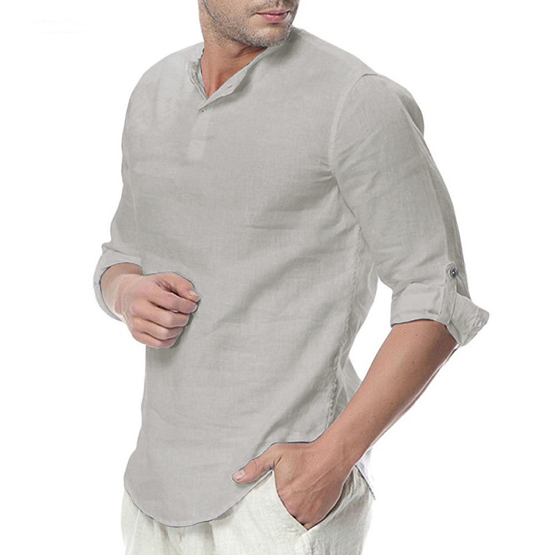 Simple Basic Long Sleeve Shirt
