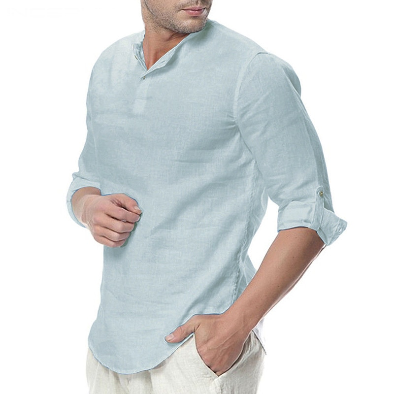 Simple Basic Long Sleeve Shirt