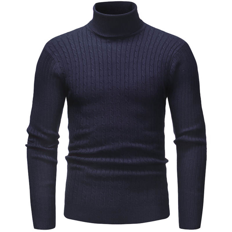 Knitted Roll Neck Sweater