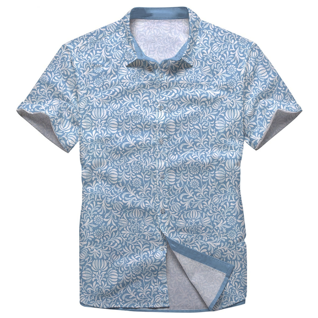 Jungle Pattern Button Shirt