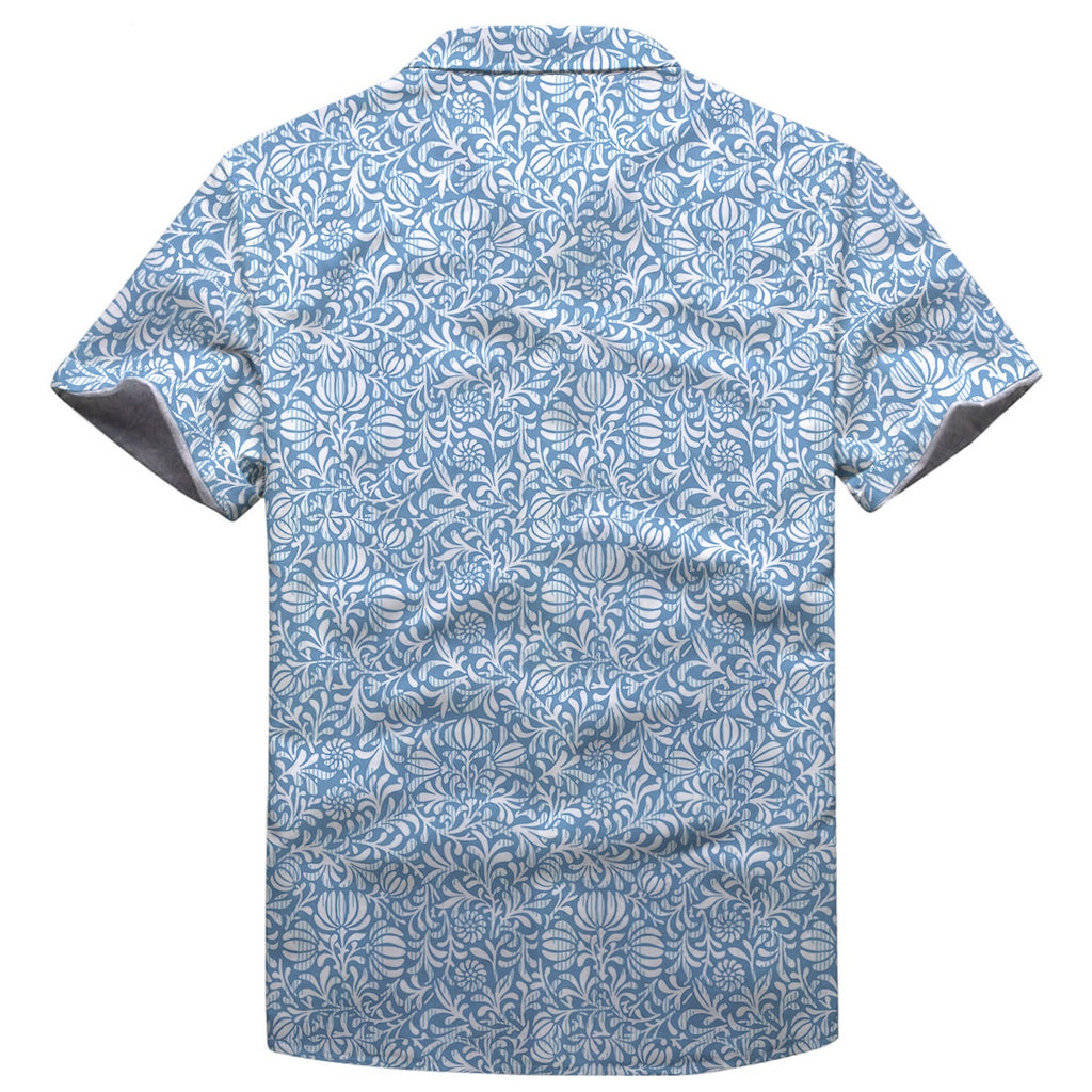 Jungle Pattern Button Shirt