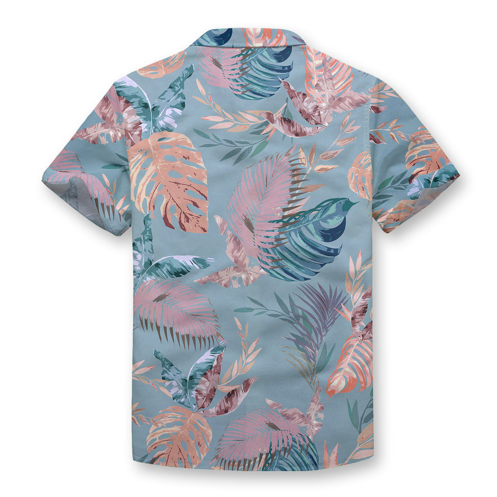 Chromatic Hibiscus Button Shirt