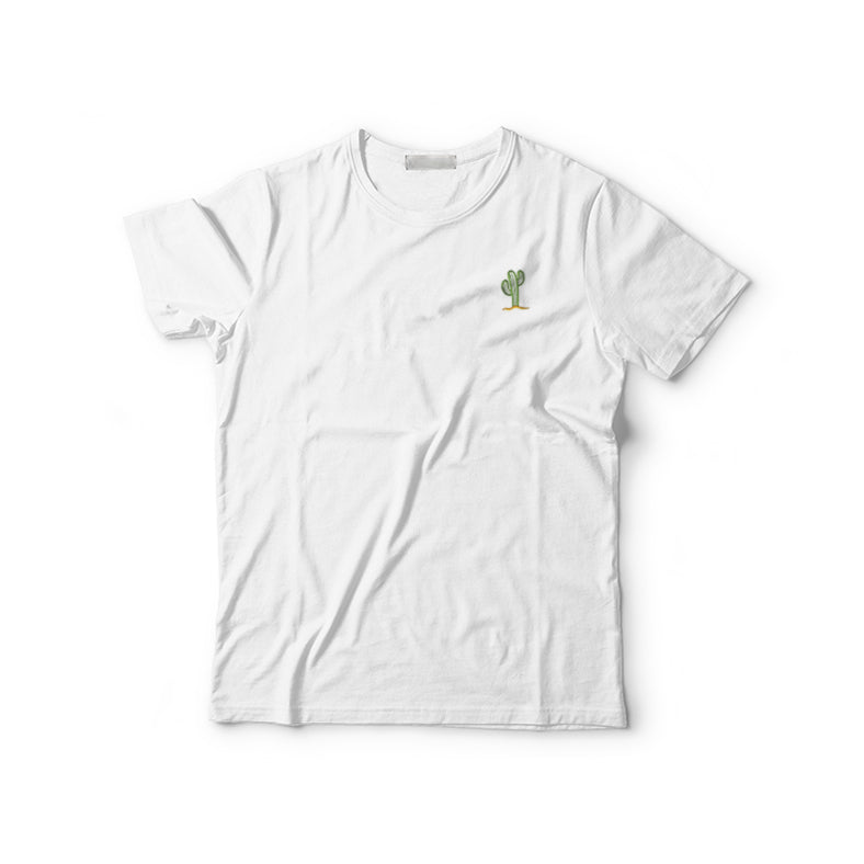 Cactus Embroidered T-Shirt