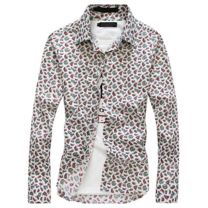 Patterned Button Shirt