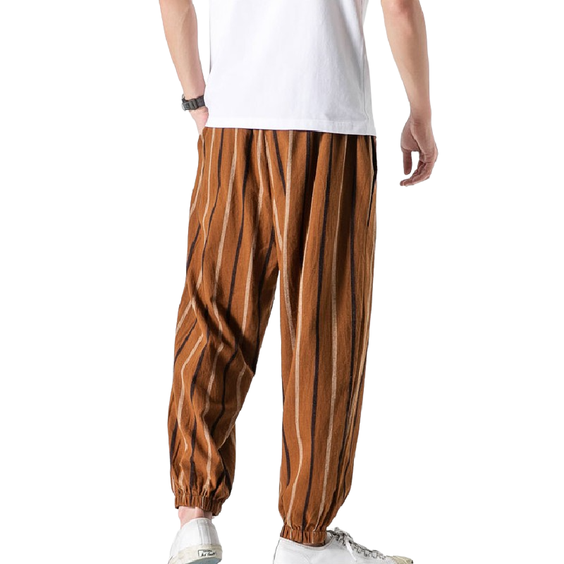 Striped Loose Joggers