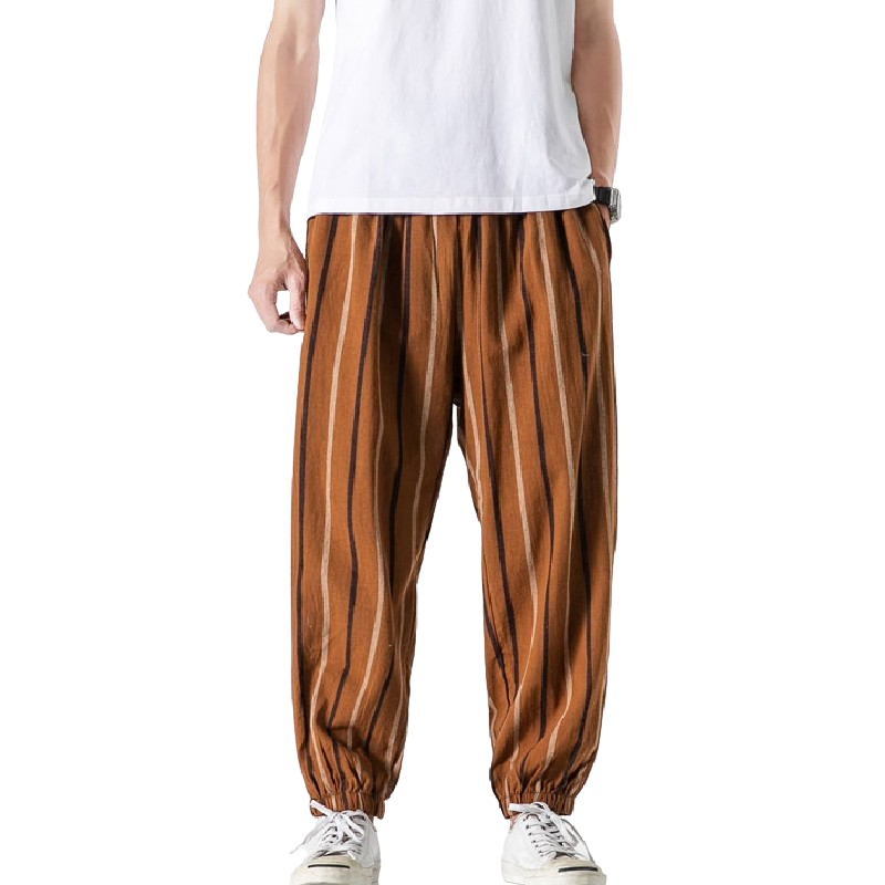 Striped Loose Joggers