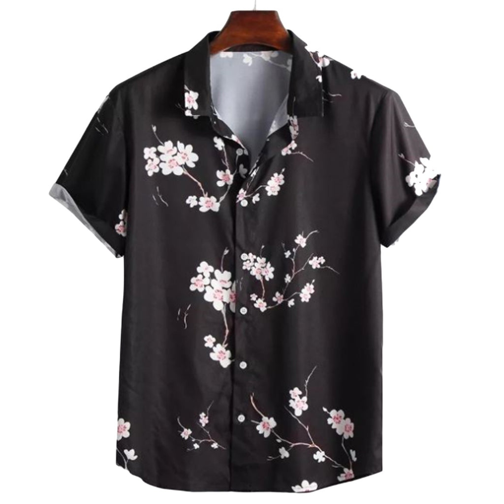 Plum Blossom Print Shirt
