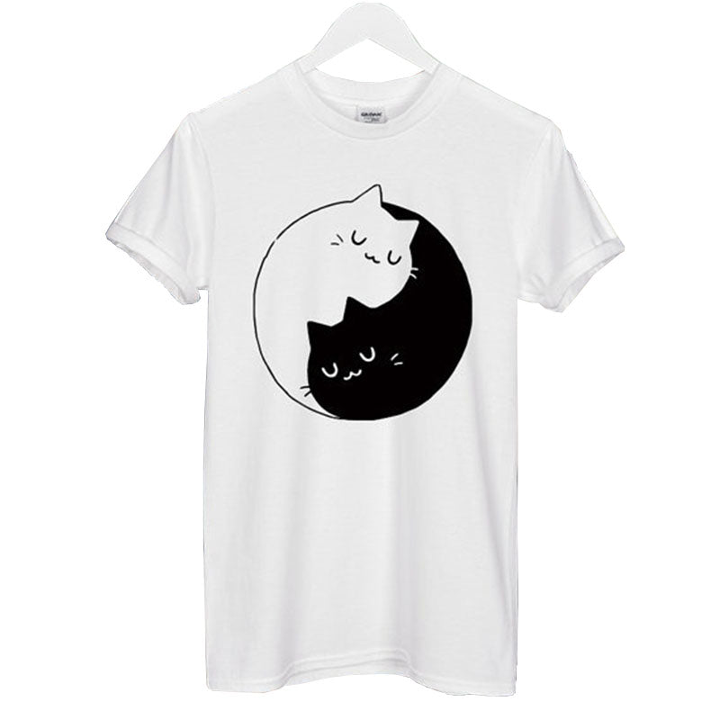 Yin-Yang Cats T-Shirt